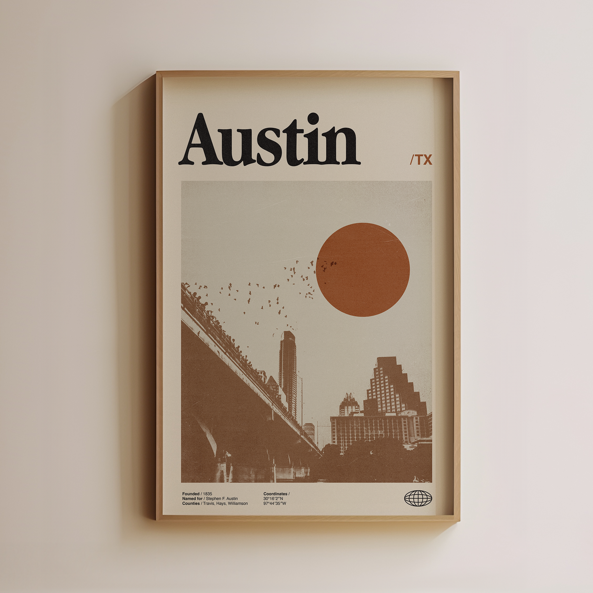 Austin Texas Wall Art