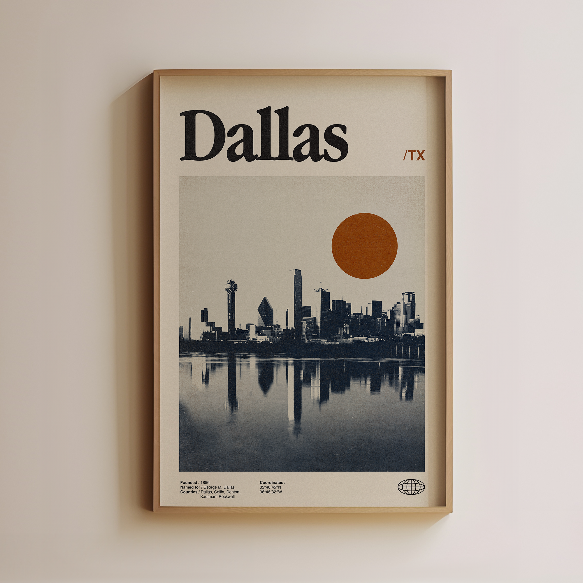 Dallas Wall Art Midcentury