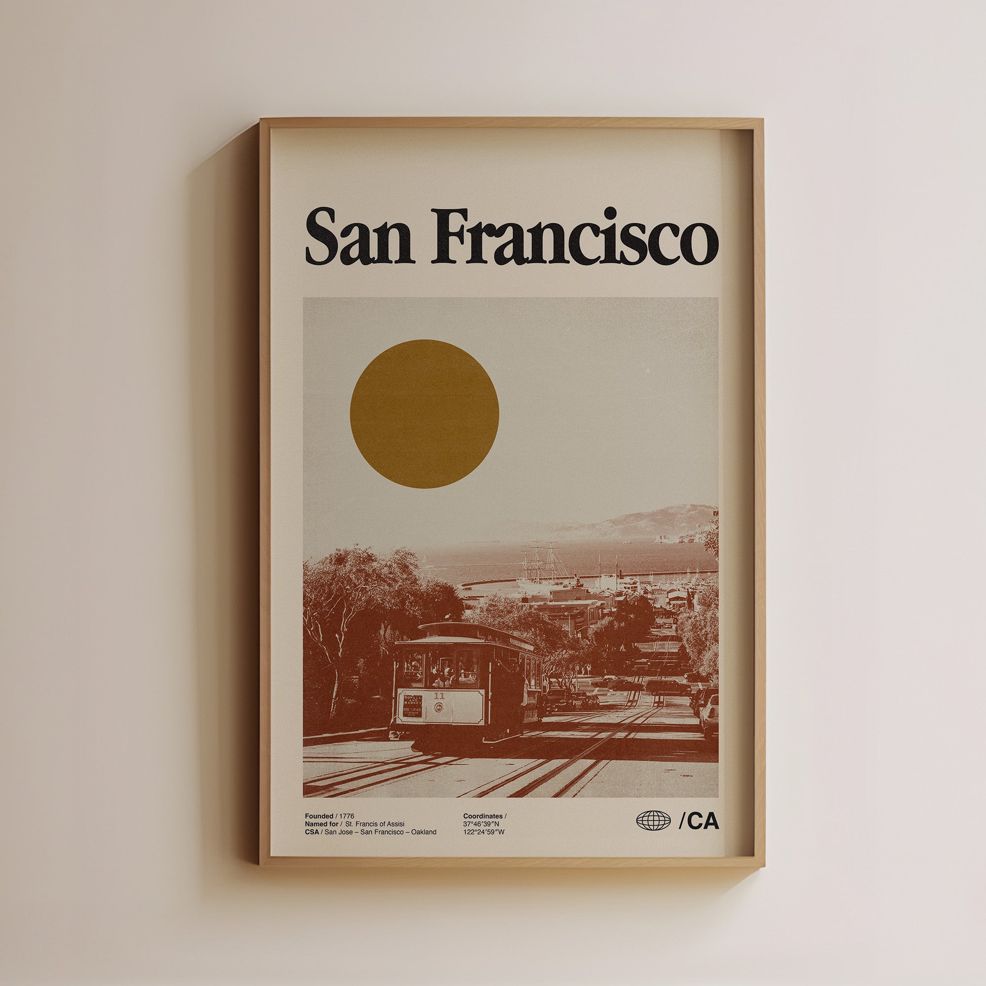 Vintage San Francisco Poster