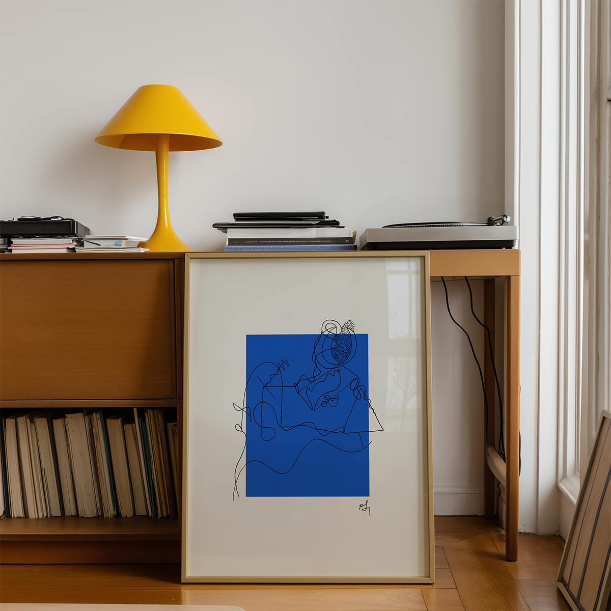 Grenier sous la pluie par Preston Lovinggood