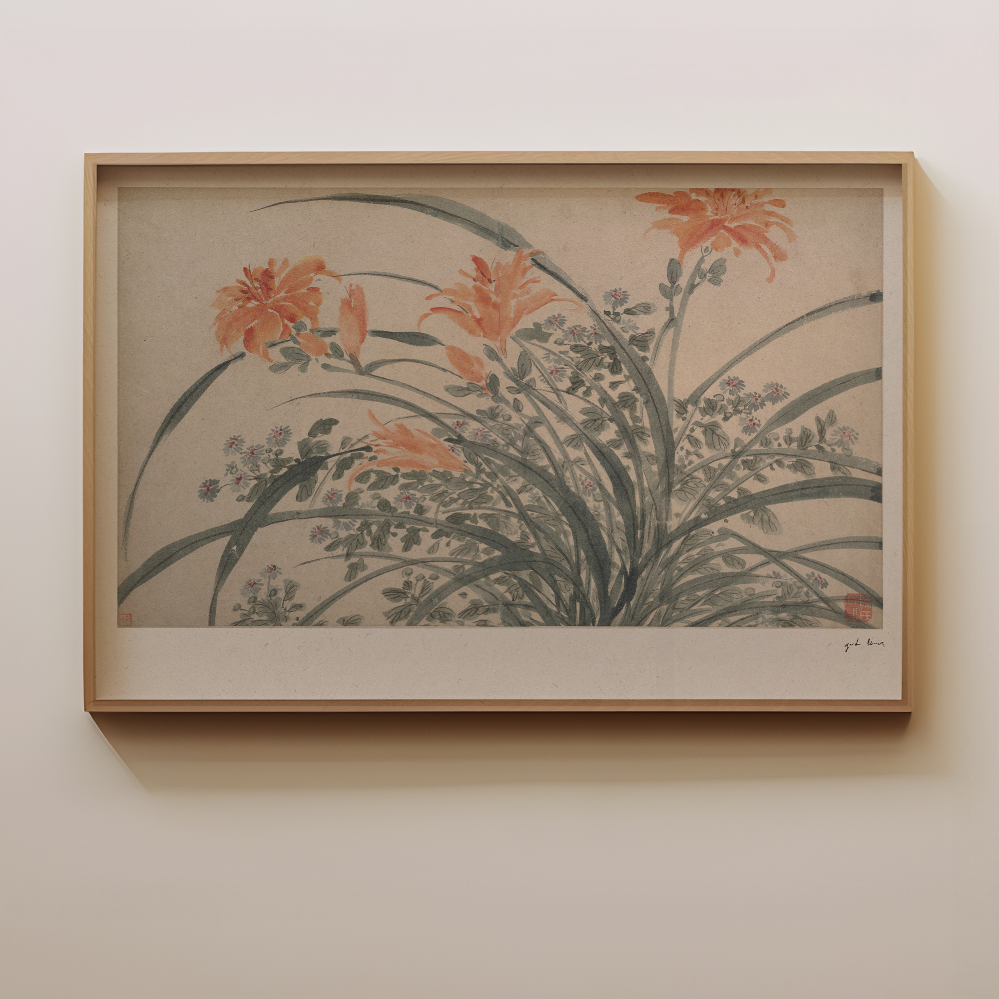 Day Lilies and Asters - Image 1