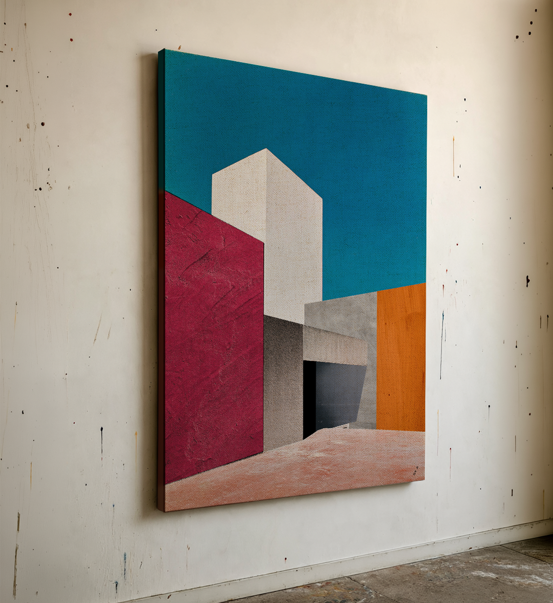 CDMX One canvas wall art by Seb Moran