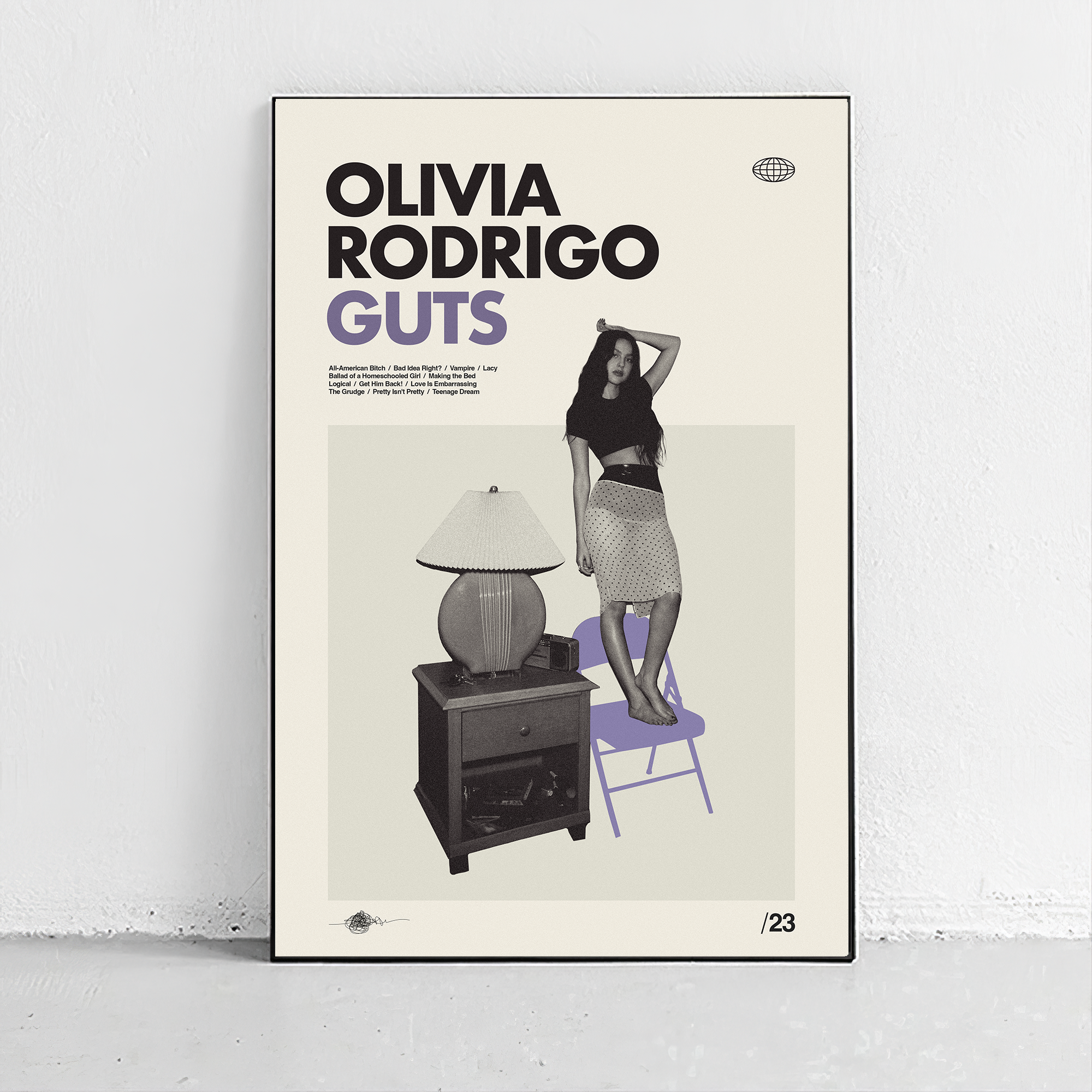 Olivia Rodrigo - Guts – Sandgrain Studio