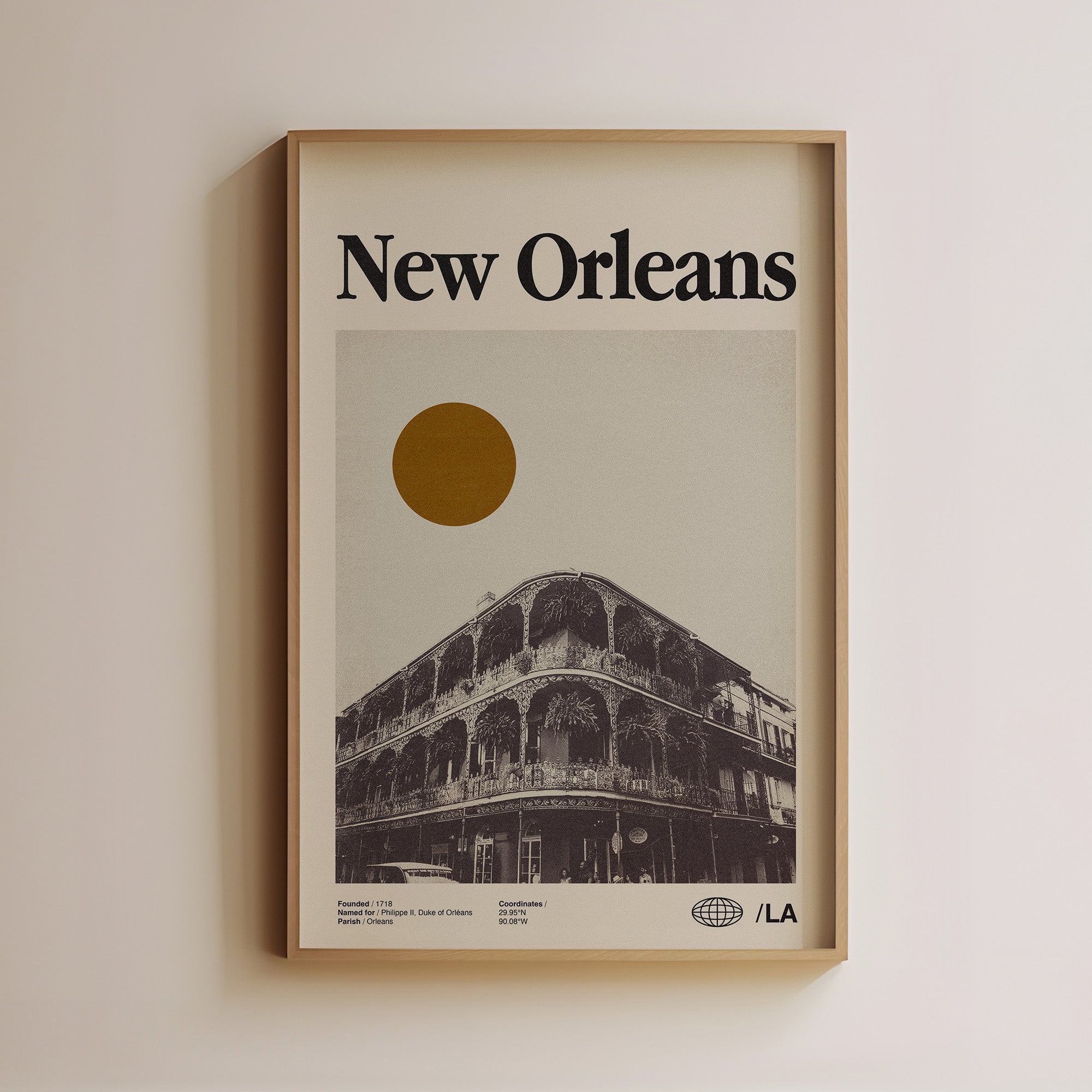 new orleans vintage poster