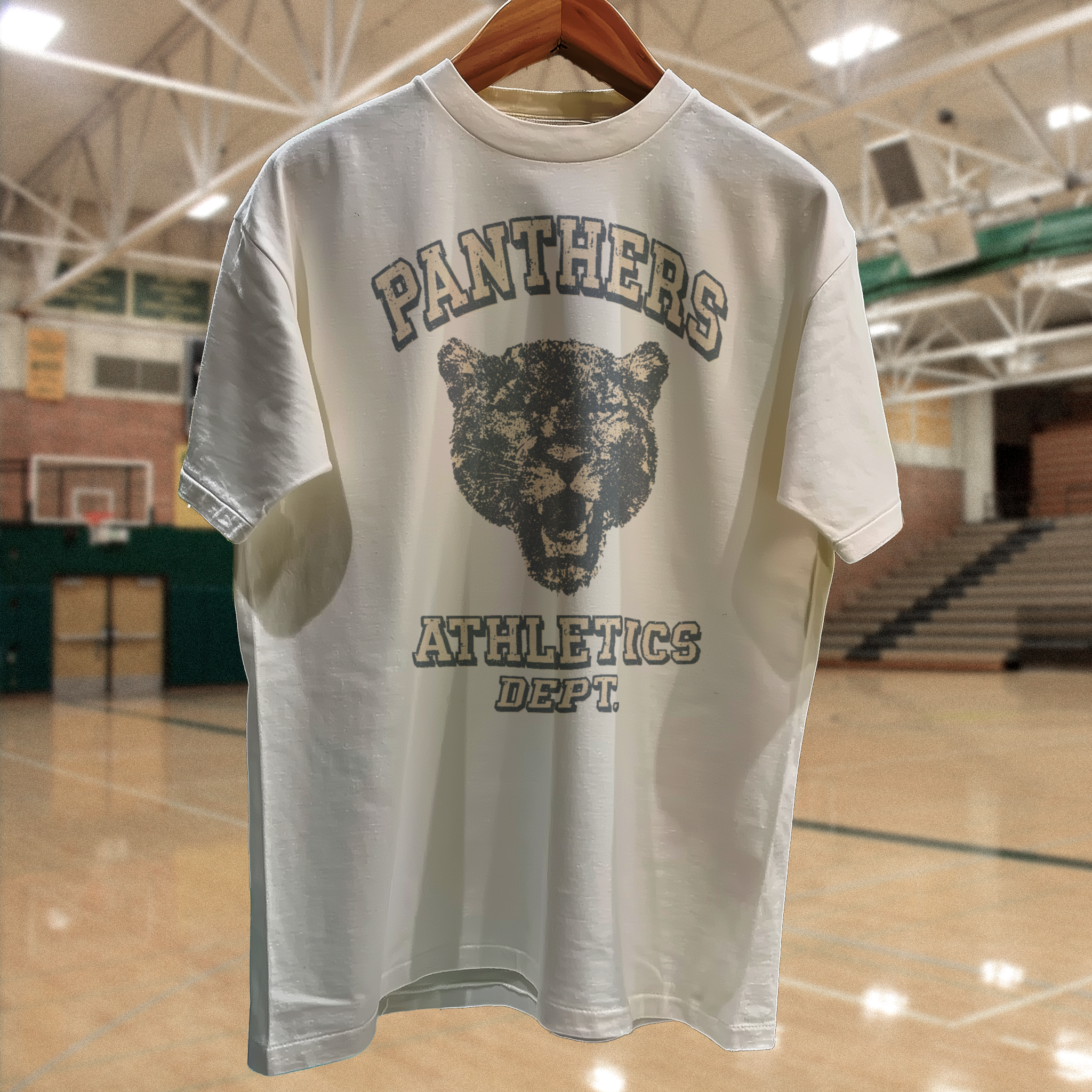 Vintage Heavyweight Graphic T-Shirt des Panthers Athletics Department