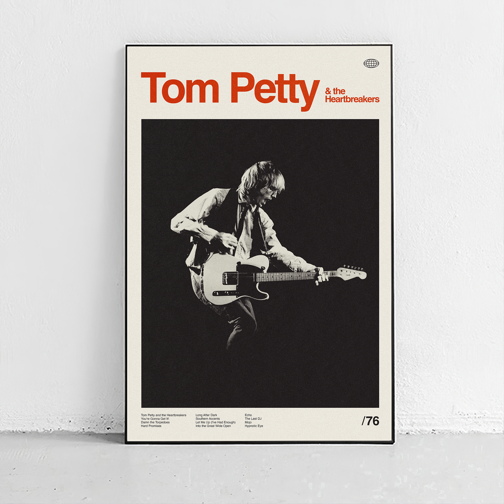 tom petty heartbreakers Poster Midcentury Modern art – Sandgrain tom petty heartbreakers Poster Midcentury Modern art – Sandgrain
