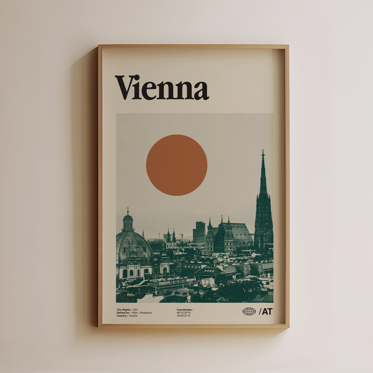 Wien-Reiseposter