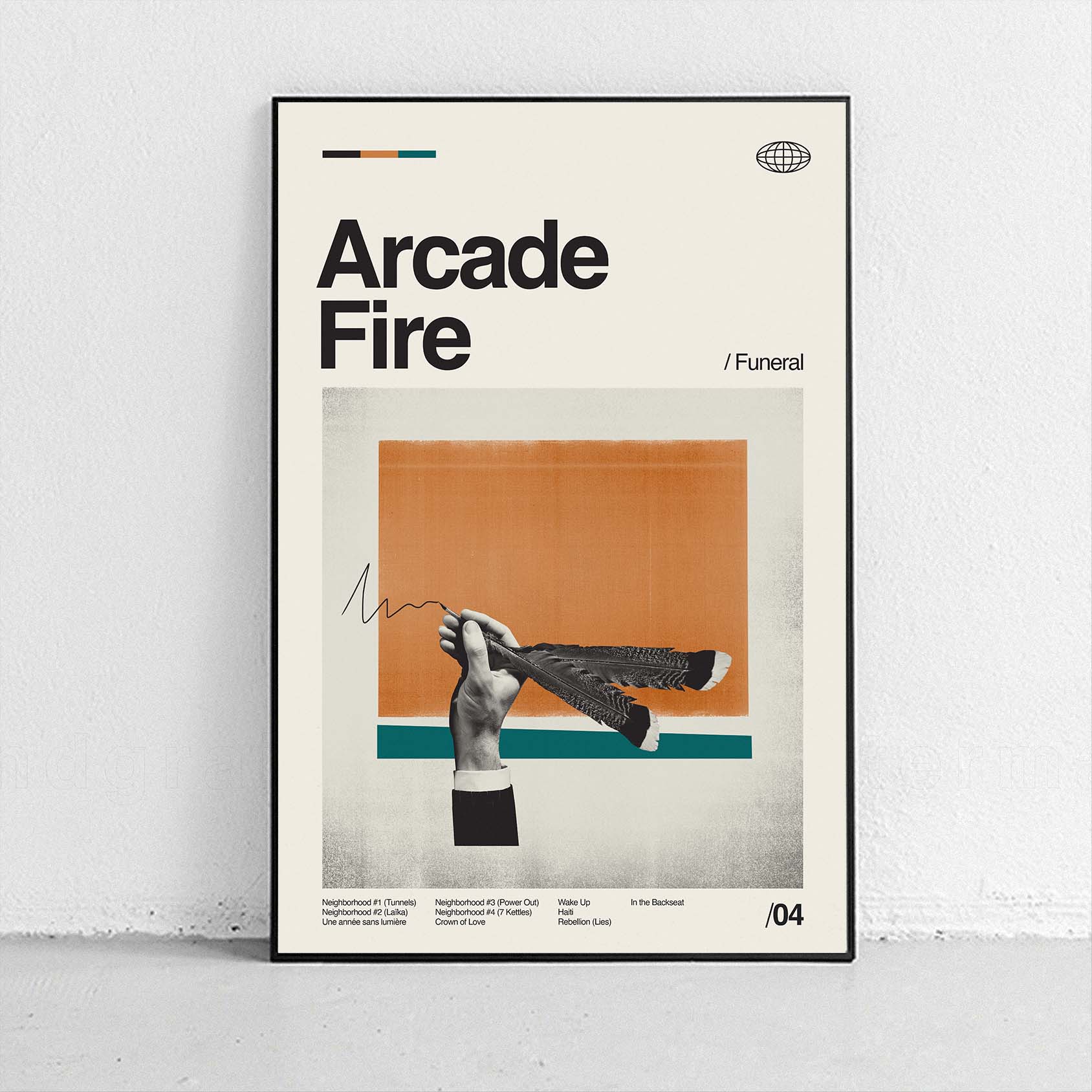 Arcadebrand - Begrafenis