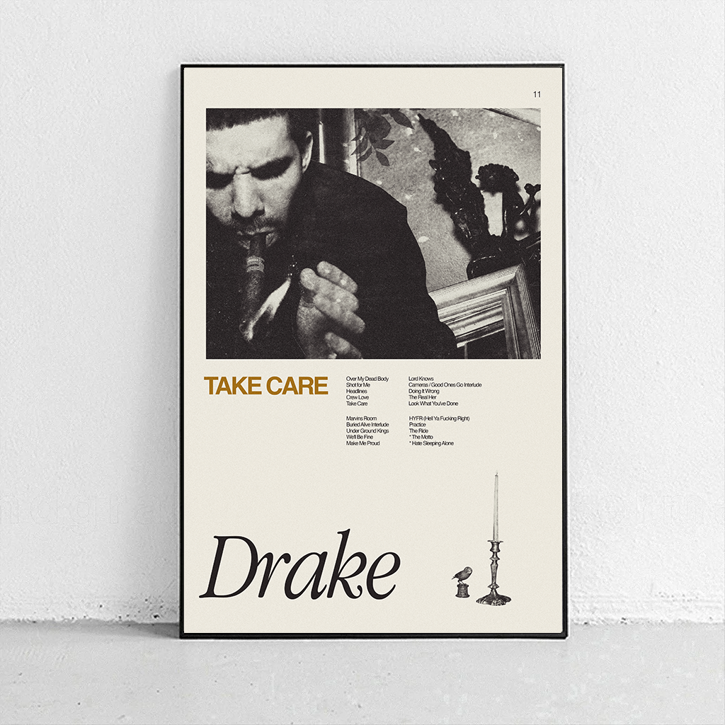 drake album cover take care