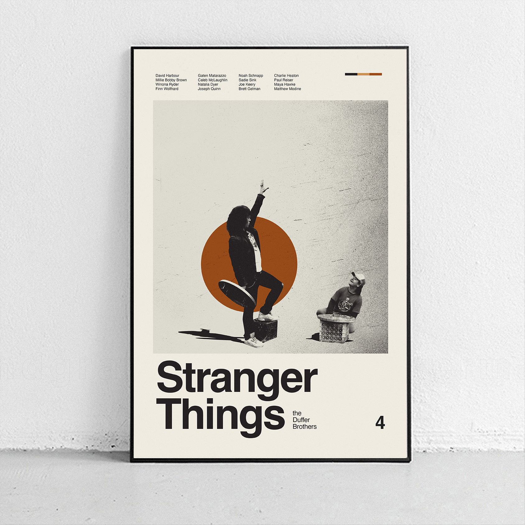 Quadro Série Stranger Things - 40x60cm