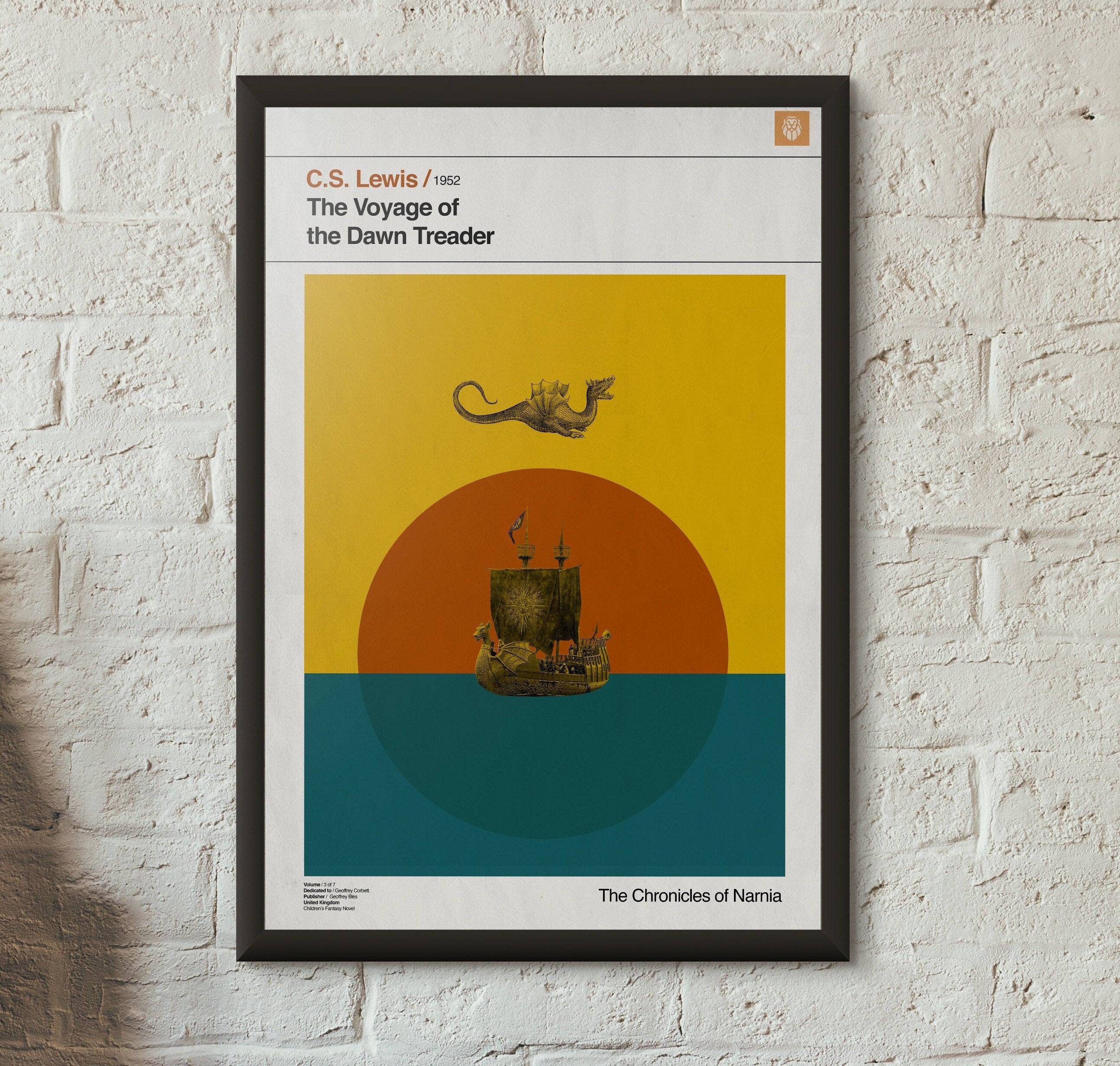 Les Chroniques de Narnia Print Set - C.S. Lewis - TOUS les 7