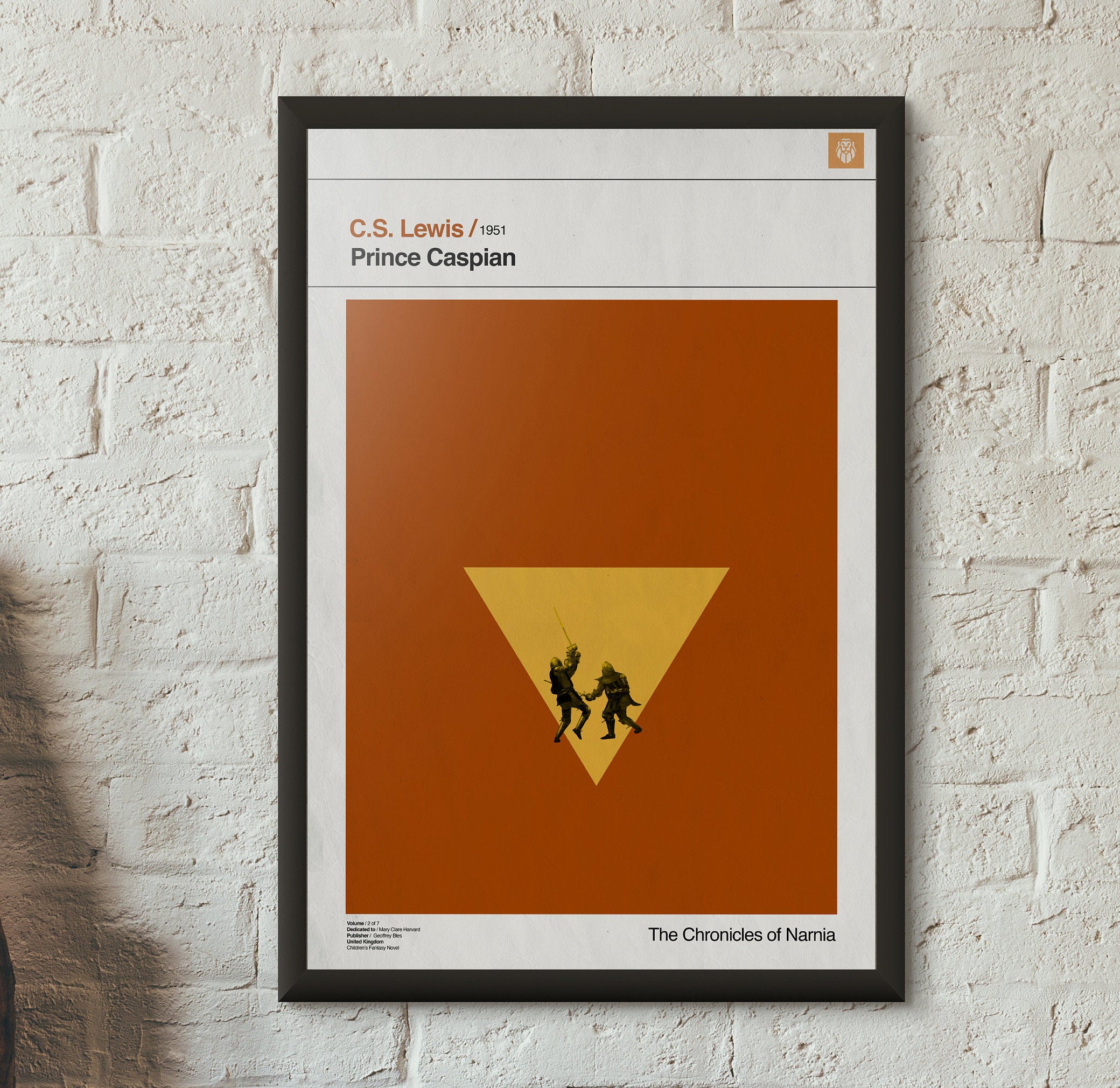 Les Chroniques de Narnia Print Set - C.S. Lewis - TOUS les 7