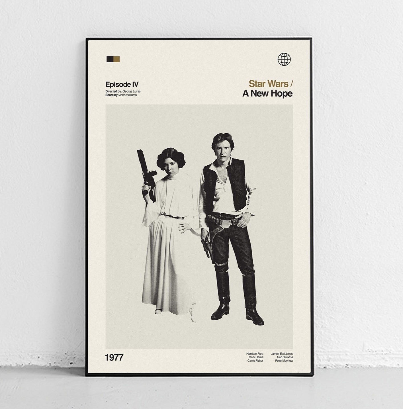 Han & Leia-Star Wars