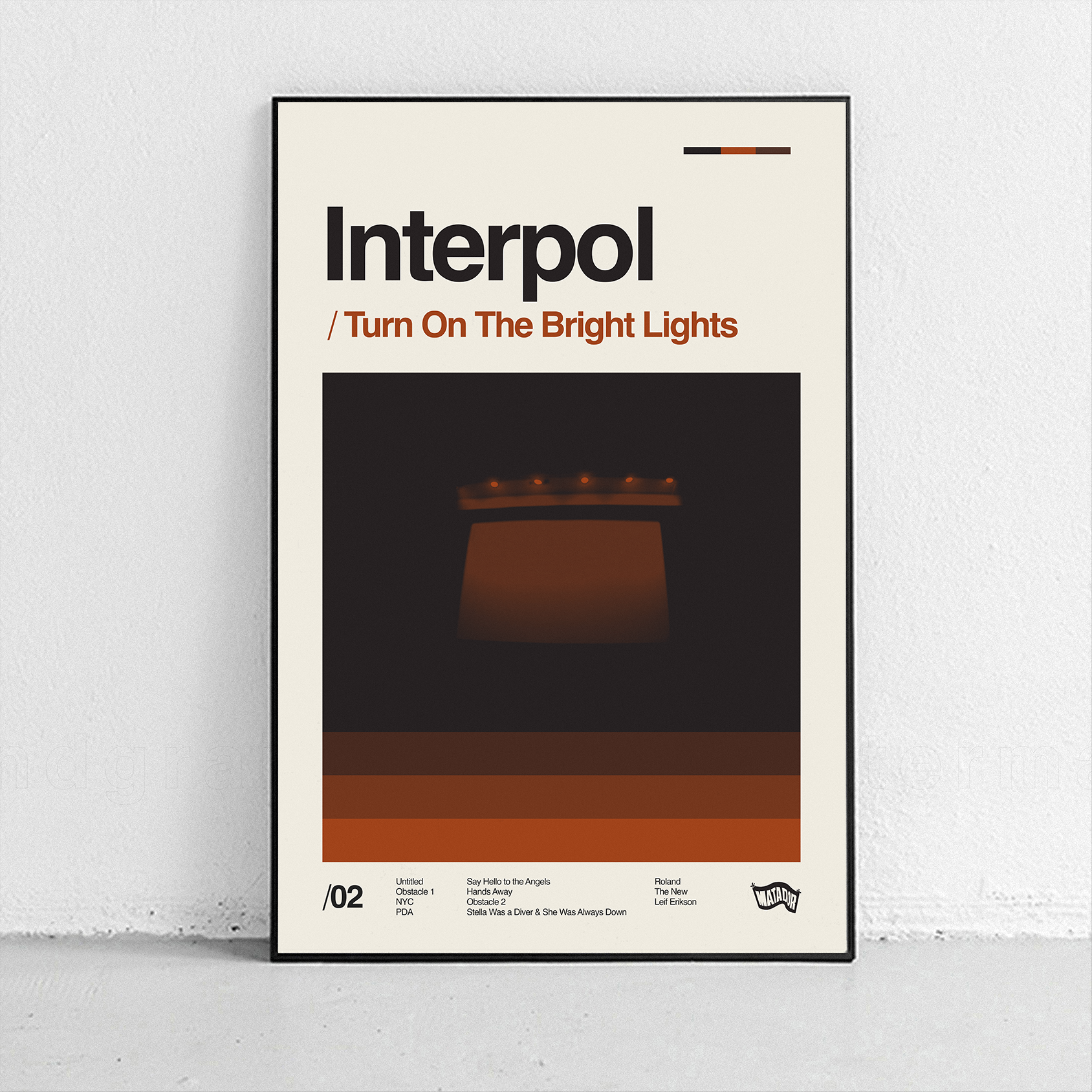 Interpol - Turn on The Bright Lights