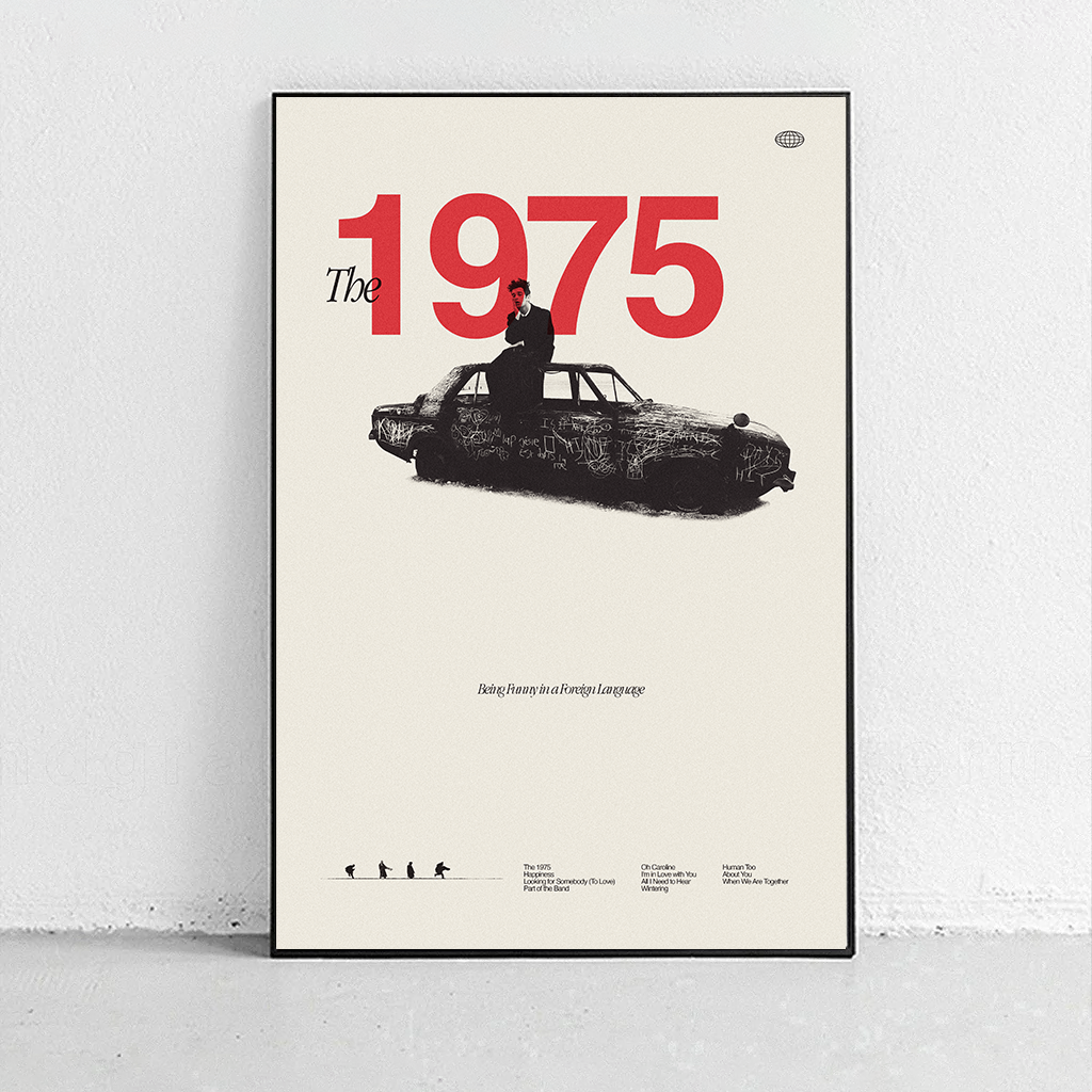 The 1975 - Being Funny in a Foreign Language – Sandgrain Studio The 1975 - Being Funny in a Foreign Language – Sandgrain Studio