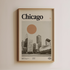 Chicago Bean Wall Art Illinois
