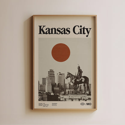 Vintage Kansas City Poster