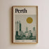 Vintage Perth Wall Art Travel