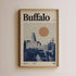 vintage buffalo poster