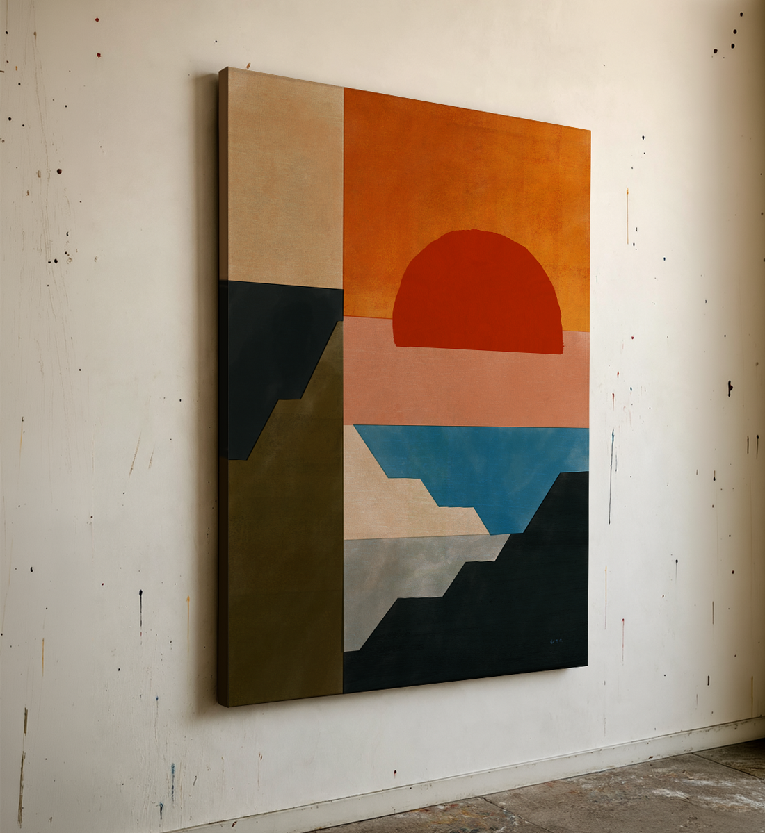 Escalones canvas wall art by Seb Moran