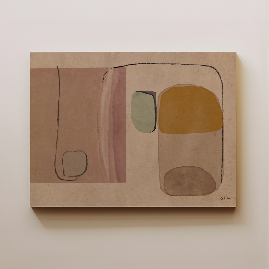 Faint Memory canvas wall art by Seb Moran