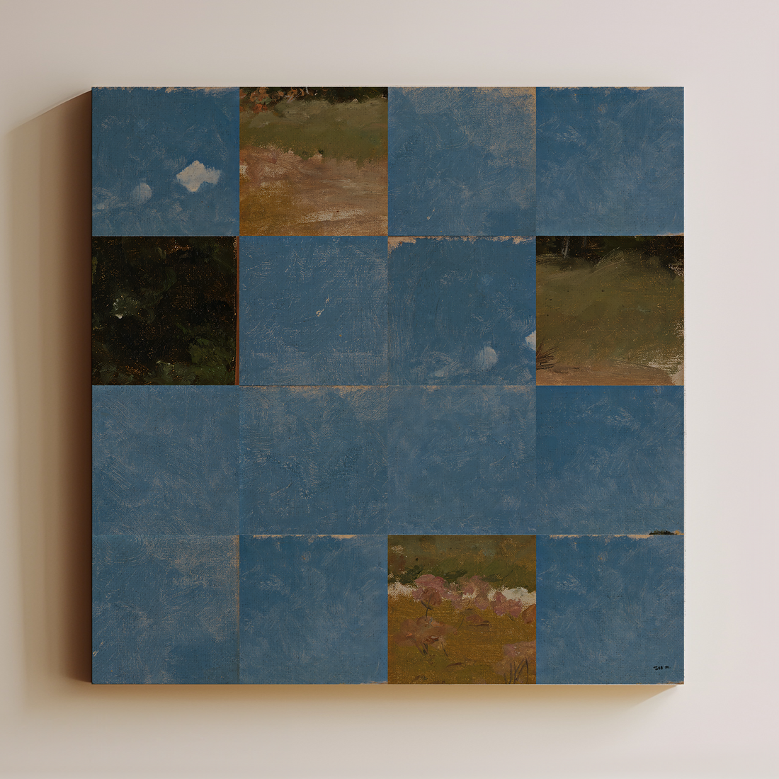 Sky Tiles canvas wall art by Seb Moran