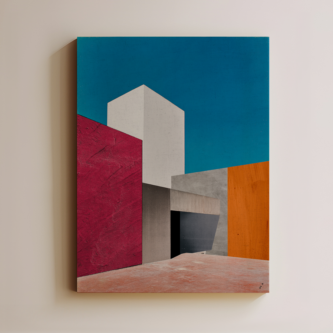 CDMX One canvas wall art by Seb Moran