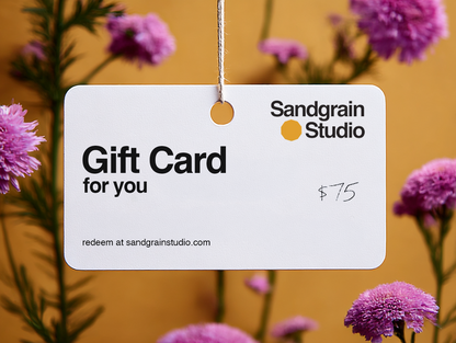 Sandgrain Studio Gift Card
