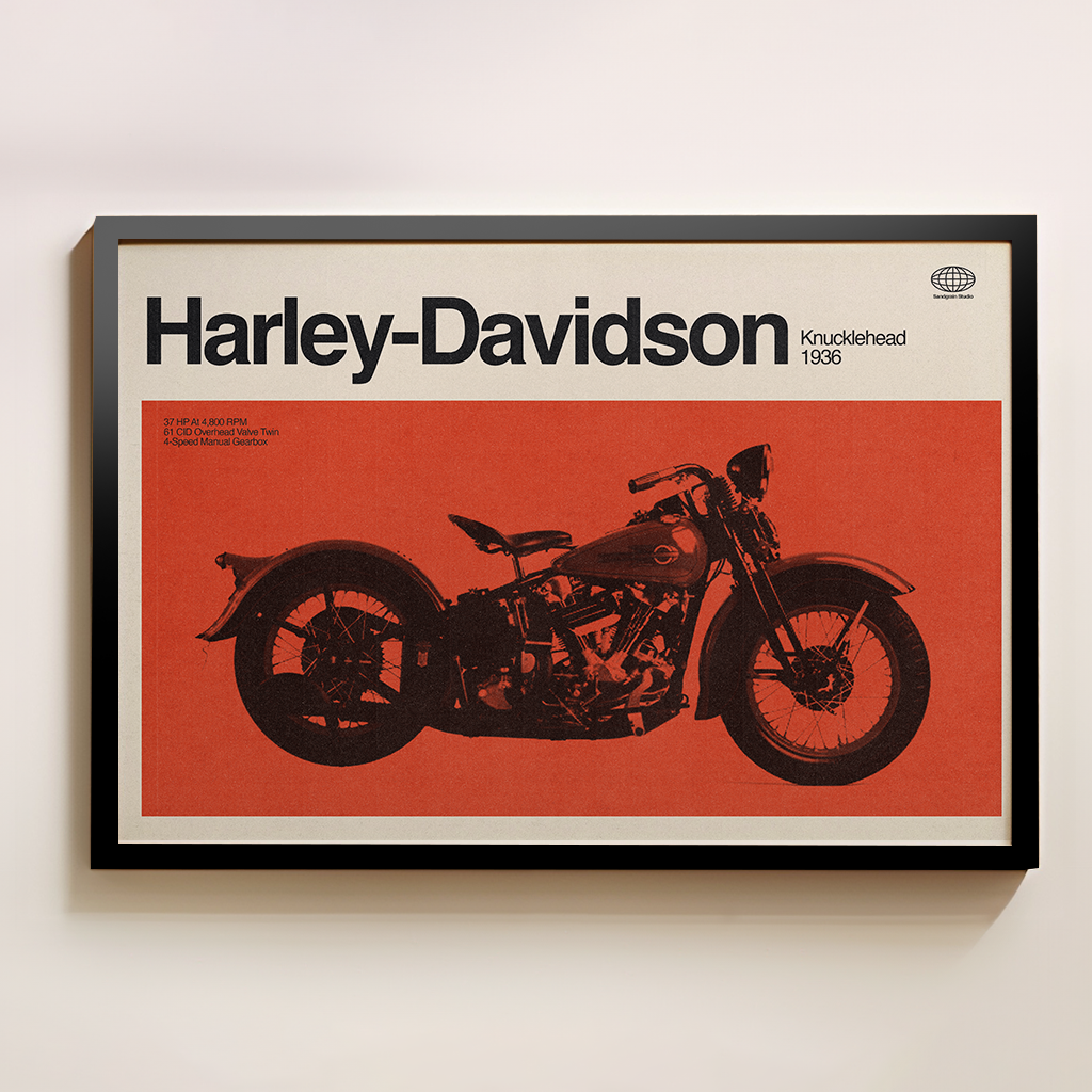 Harley-Davidson Knucklehead 1936