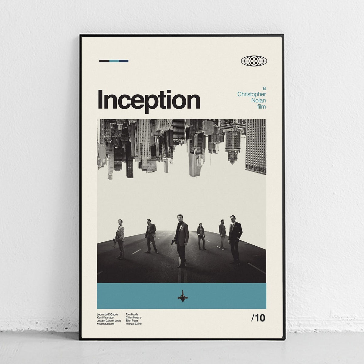 42 Inception Inception Midcentury Modern Poster – Sandgrain Studio