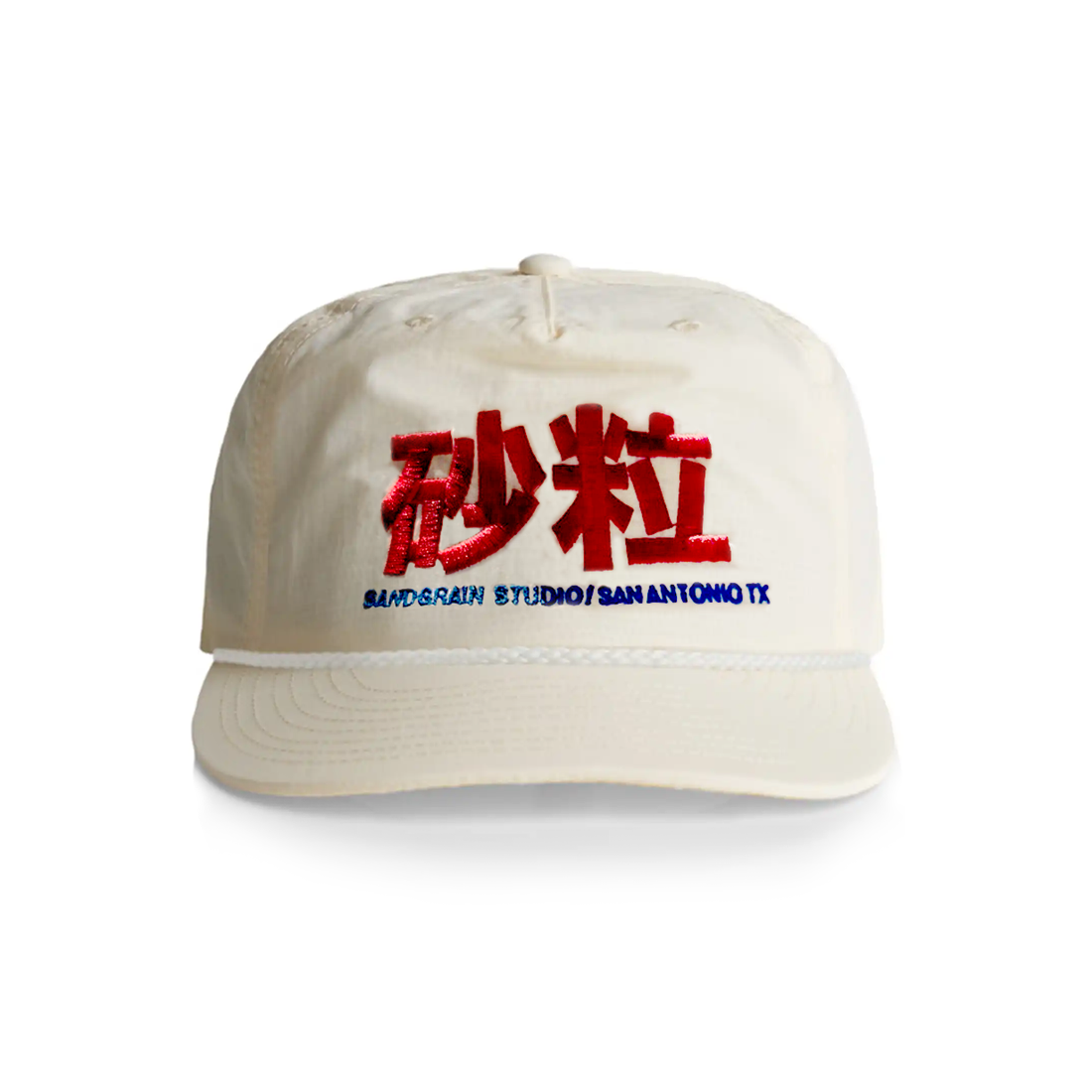 Casquette Snapback Sandgrain Surf avec corde blanche