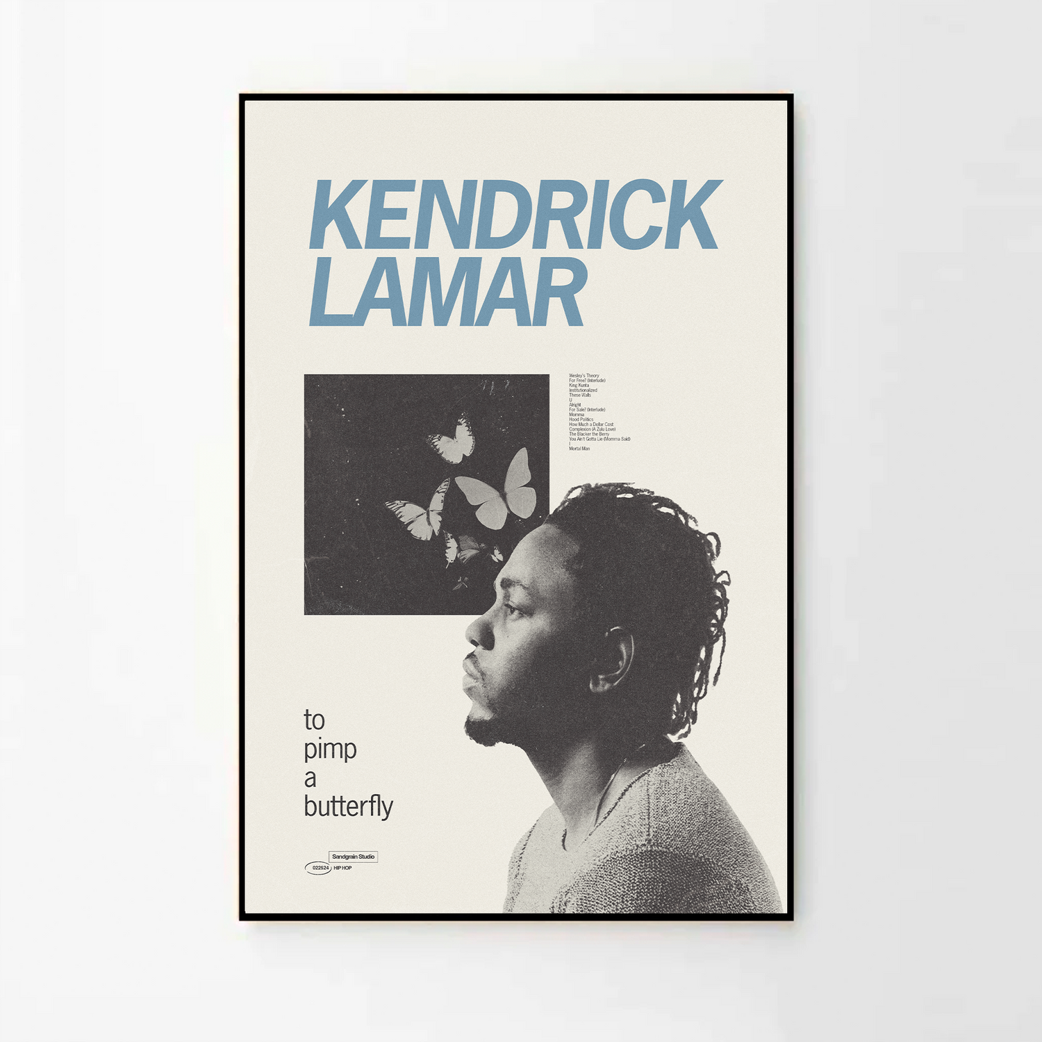 Kendrick Lamar - To Pimp a Butterfly. Midcentury Modern Art Kendrick Lamar - To Pimp a Butterfly. Midcentury Modern Art