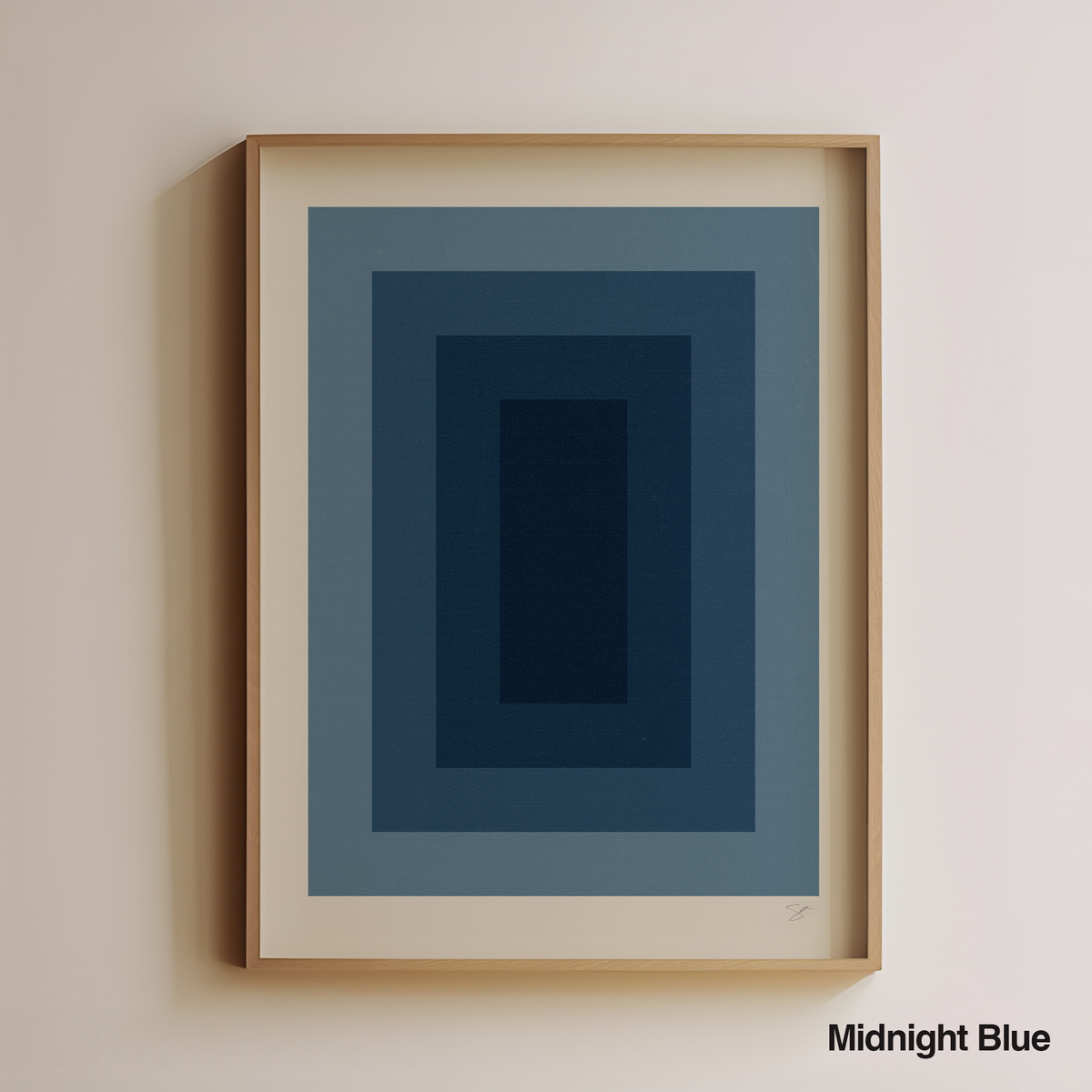 Infinity Tunnels Seb M - Abstract Midcentury Modern Wall Art, Japandi ...