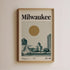 Milwaukee Poster Vintage Wall Art