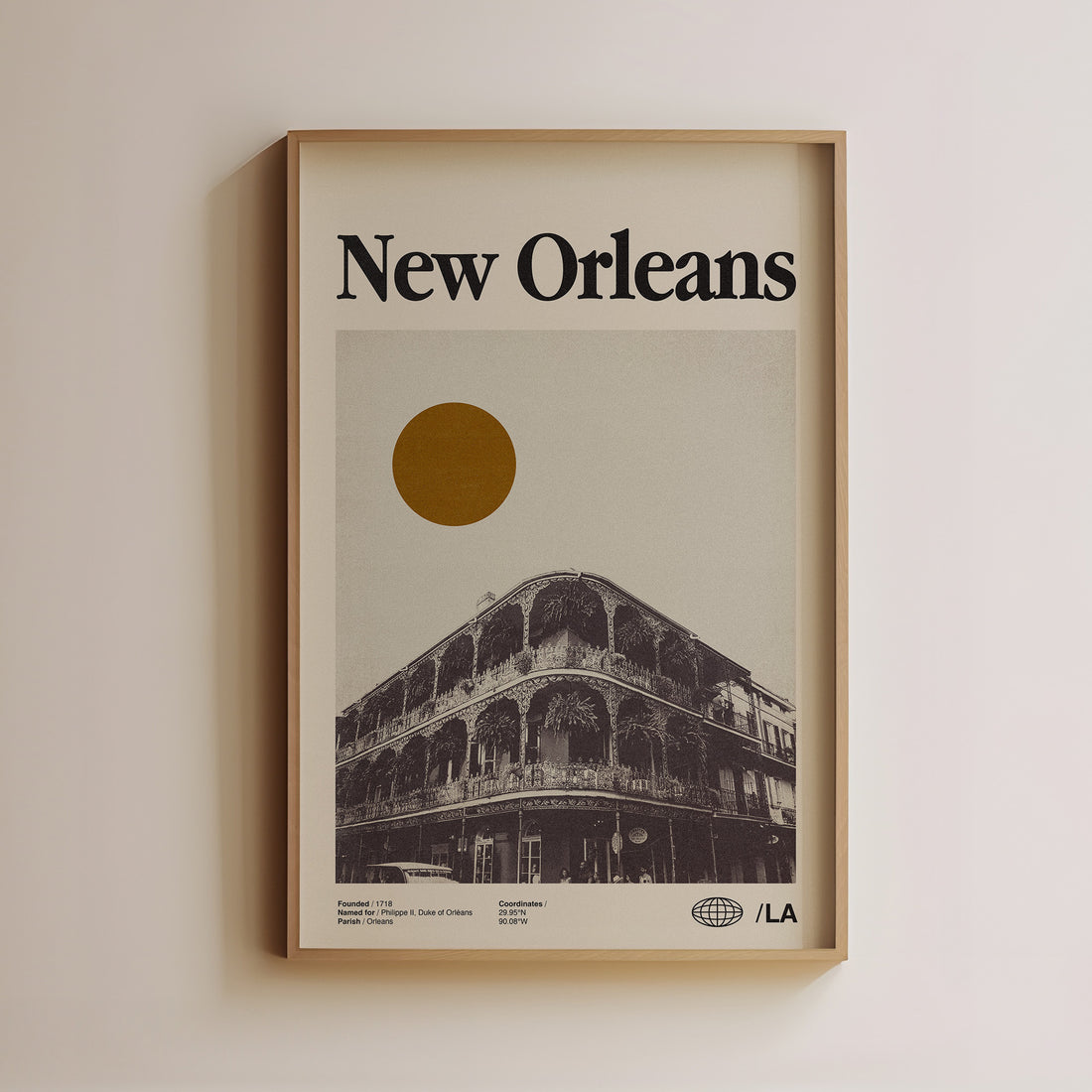 new orleans vintage poster