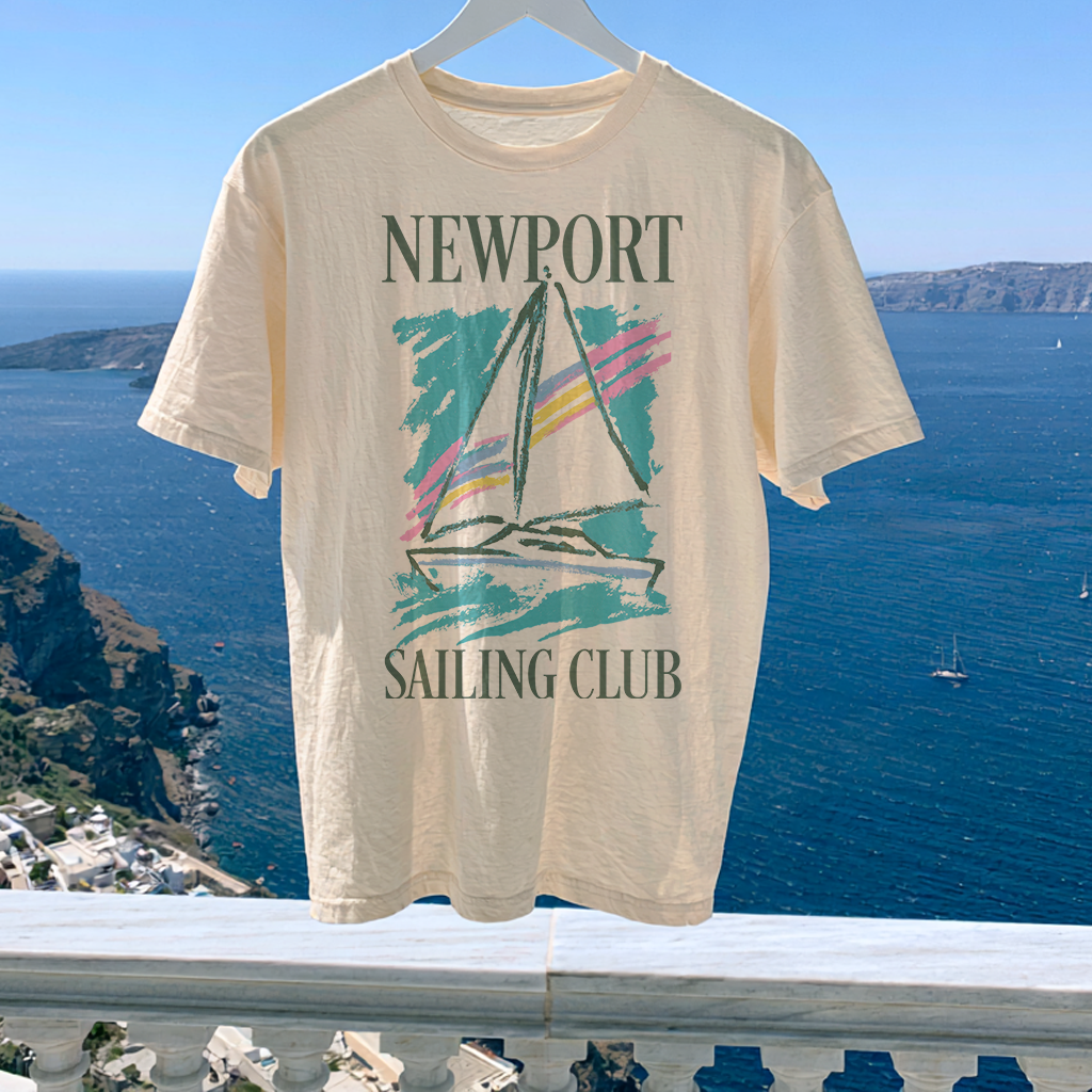 Newport Sailing Club Heavyweight Vintage Shirt