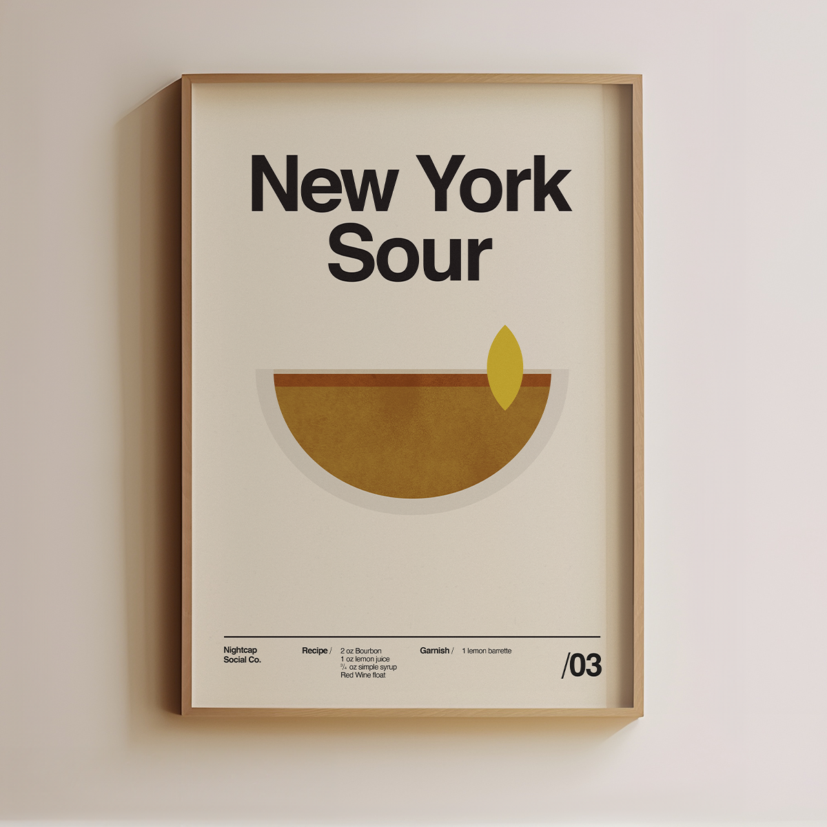 New York Sour - Cocktail