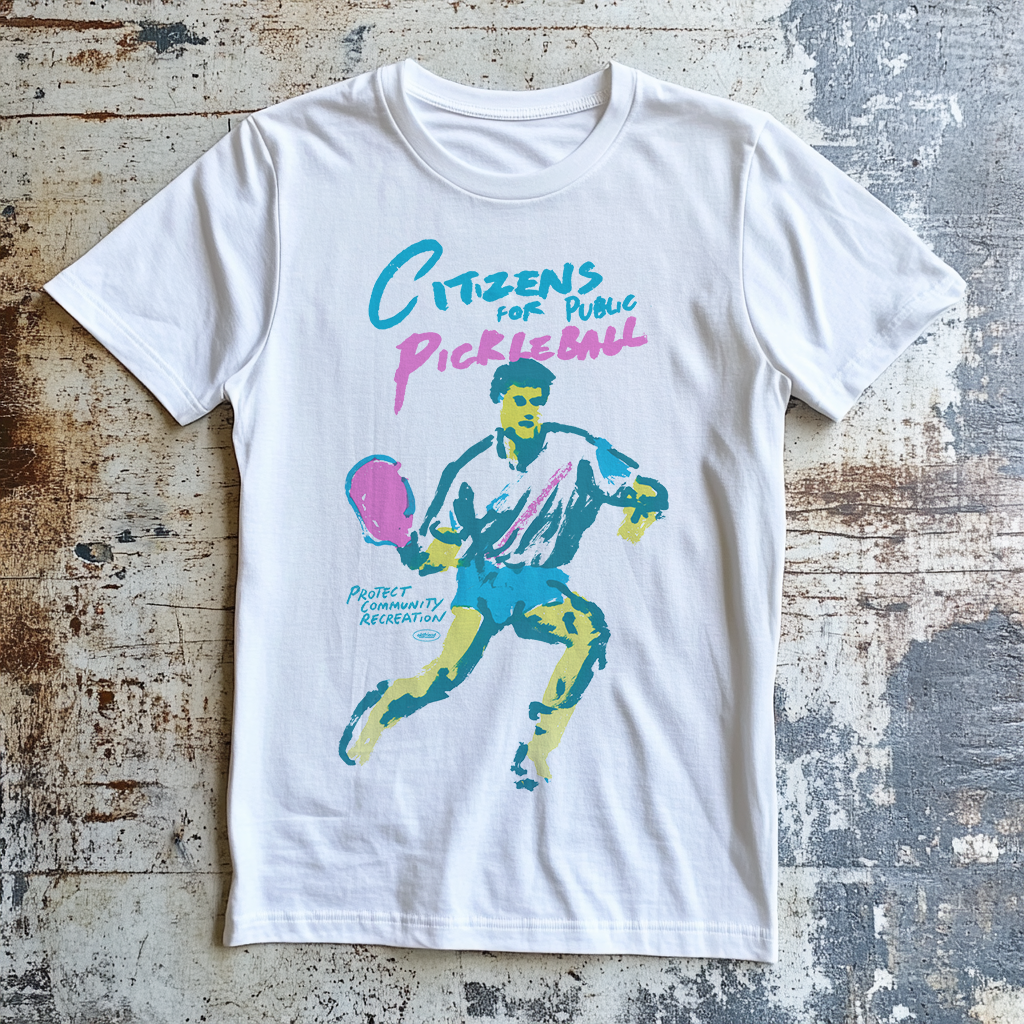 Citizens for Public Pickleball Vintage T-Shirt