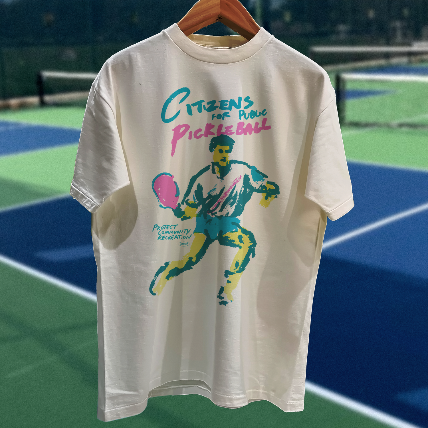 Citizens for Public Pickleball Vintage T-Shirt