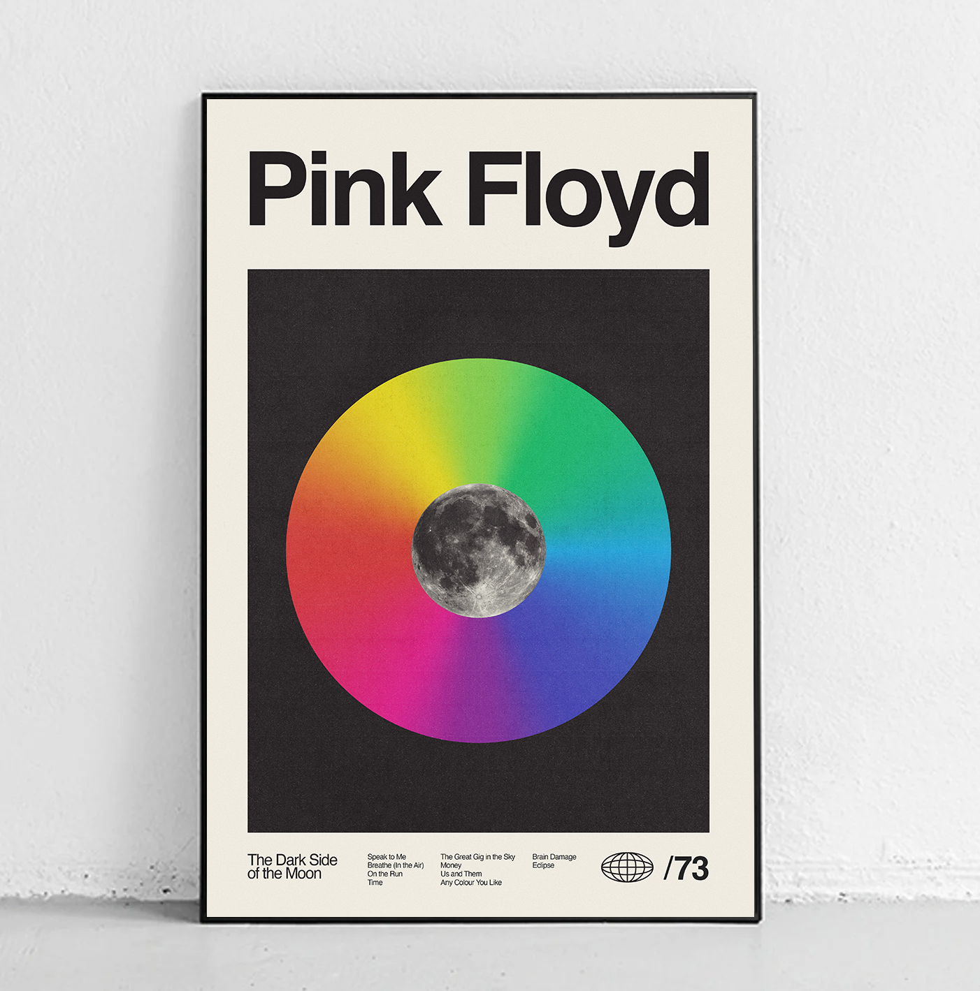 Pink Floyd Midcentury Modern art – Sandgrain Studio