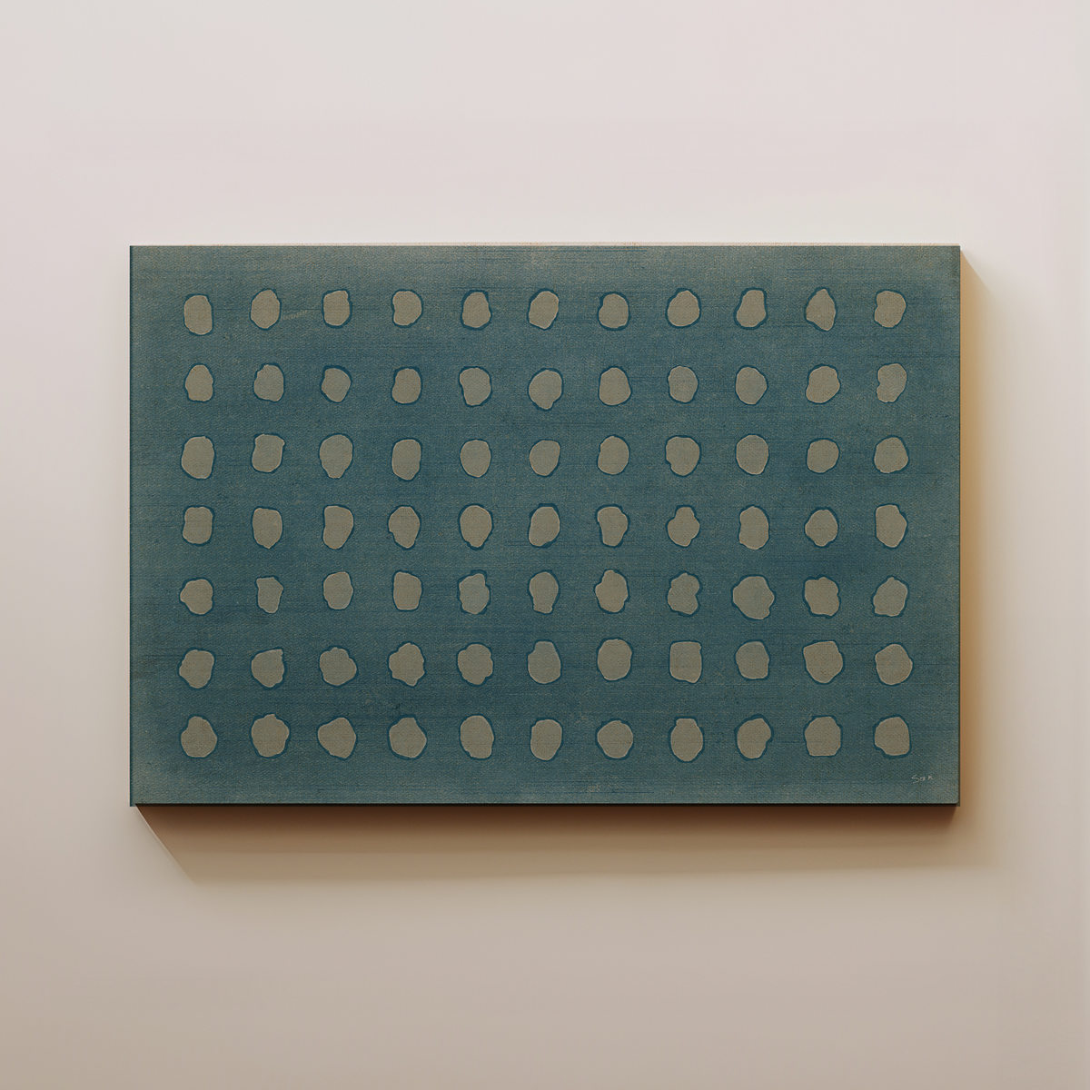 Rhythm canvas wall art by Seb Moran