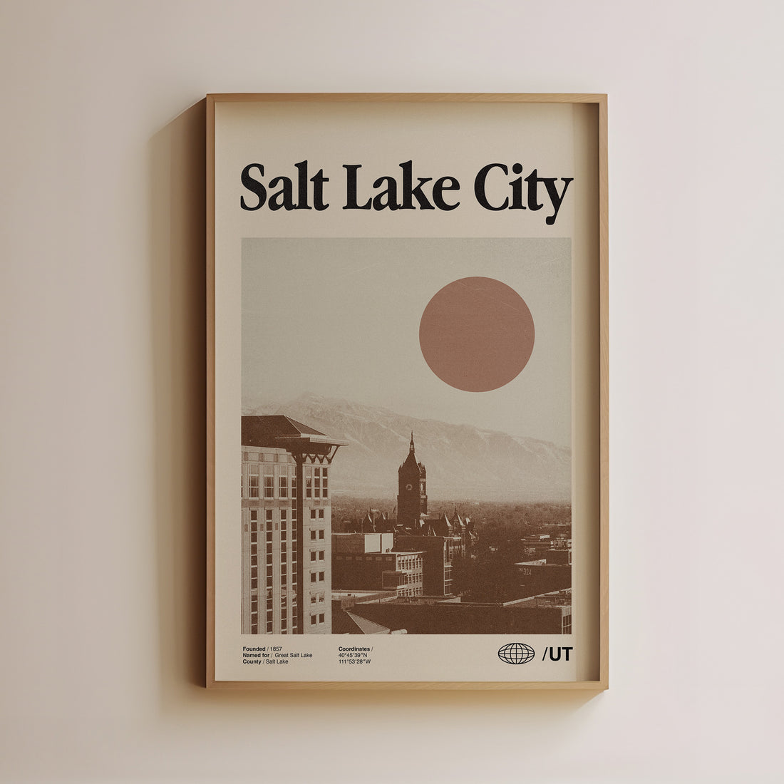 vintage salt lake city poster