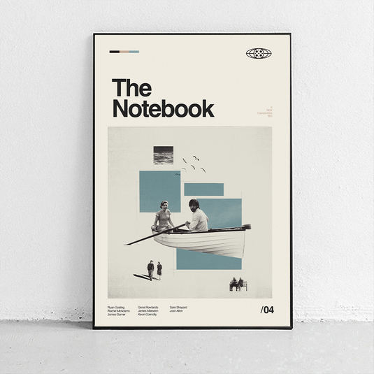 The Notebook Midcentury Modern Poster – Sandgrain Studio