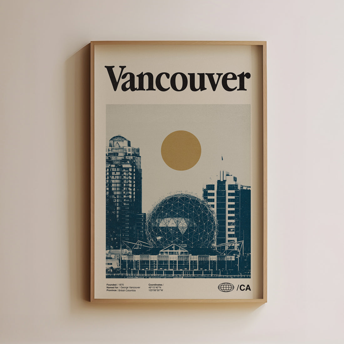 vintage vancouver poster