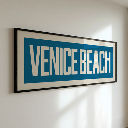 Venedig Strand Schild