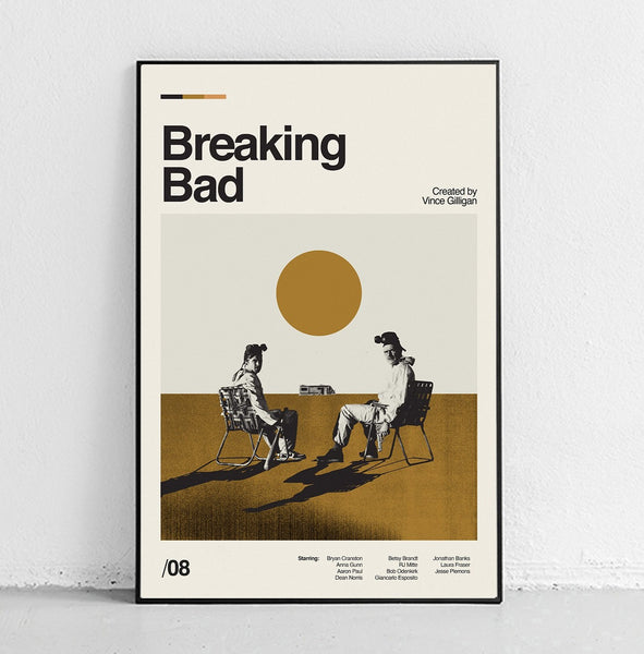 Breaking Bad Rv Poster