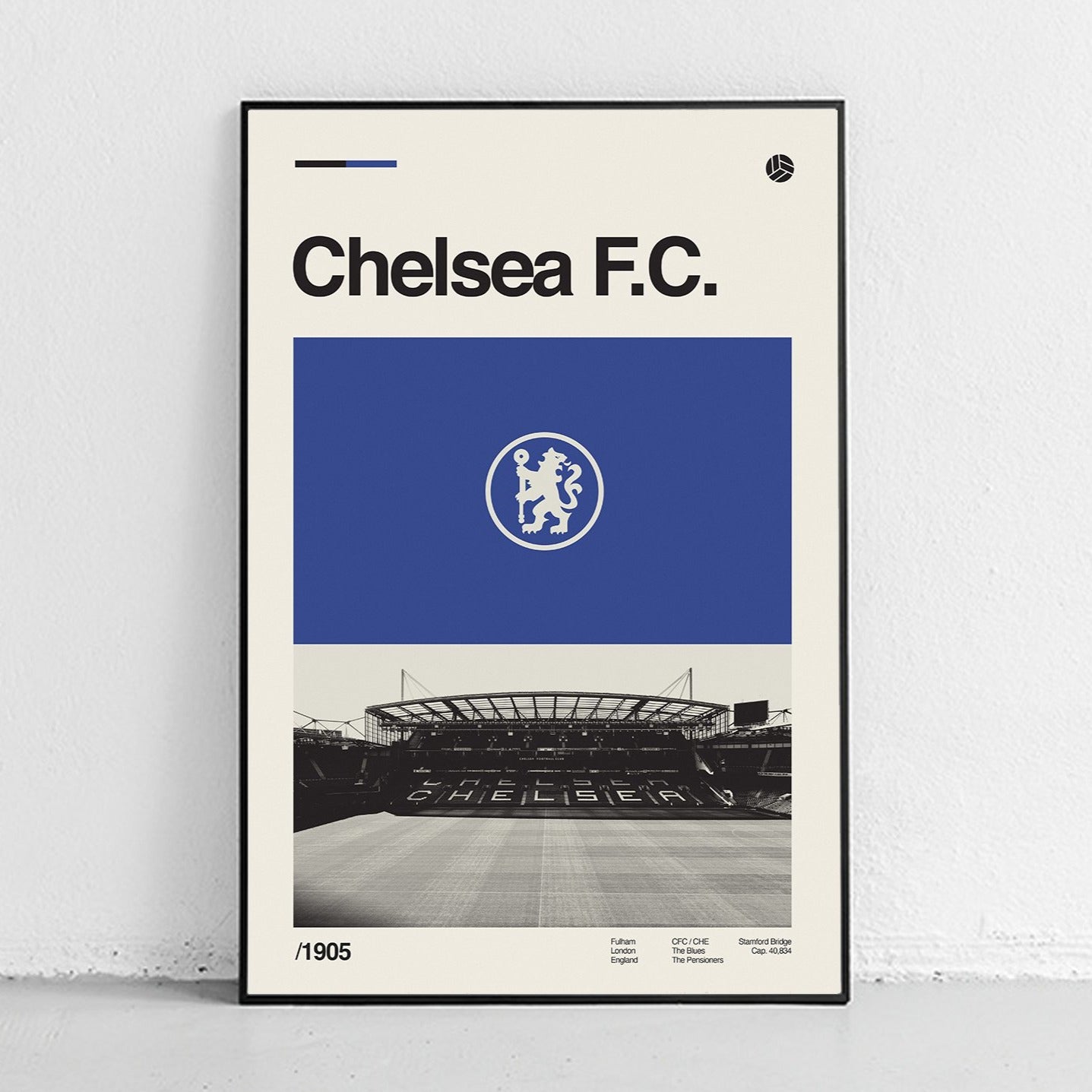 Chelsea F.C.- Stamford bridge poster - premier league - fifa - pulisic ...