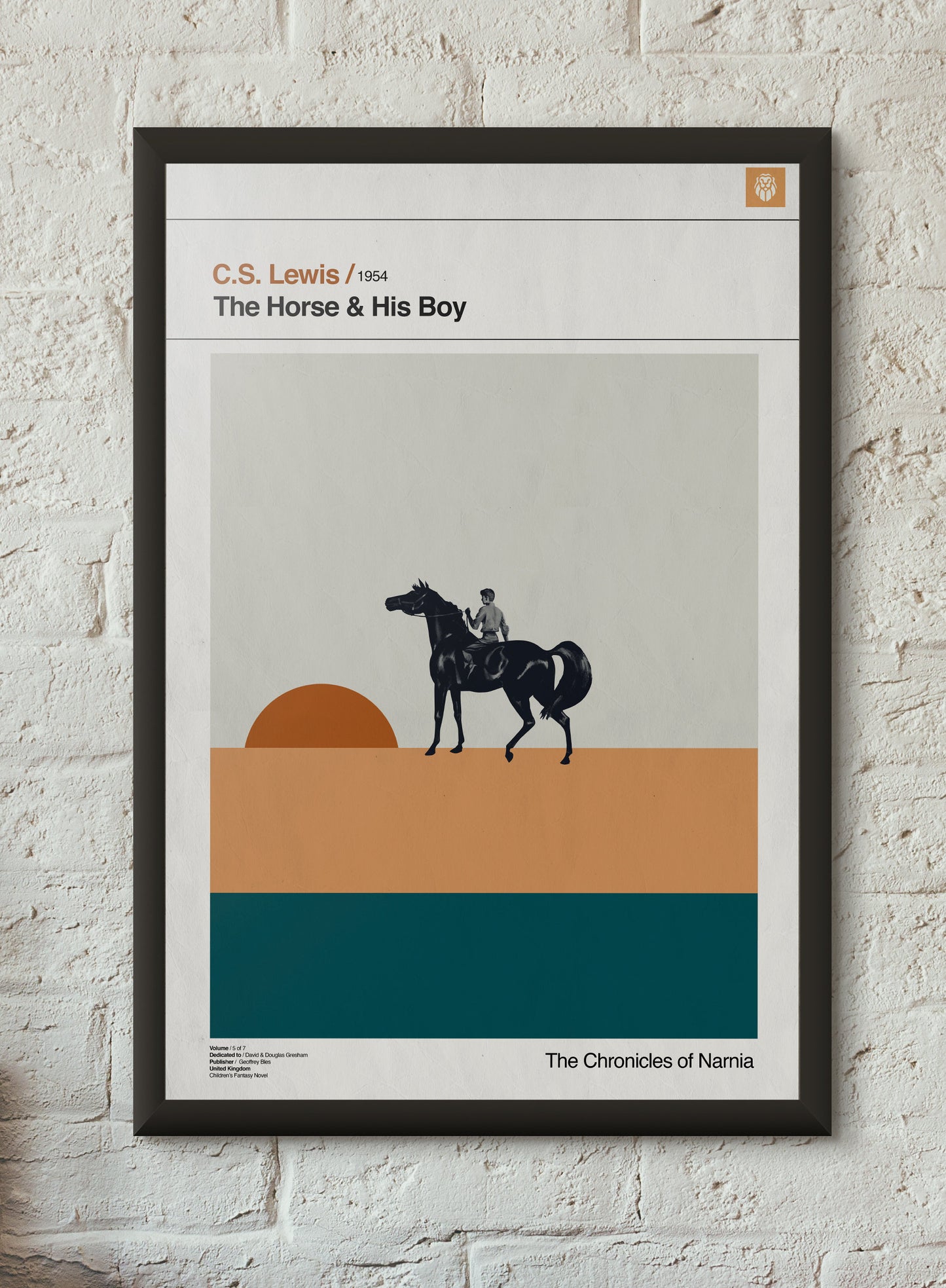 The Horse & His Boy - C.S. LEWIS - Chronicles of Narnia