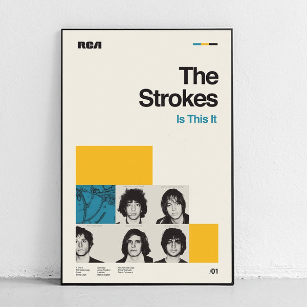 The Strokes - Is This It – Sandgrain Studio