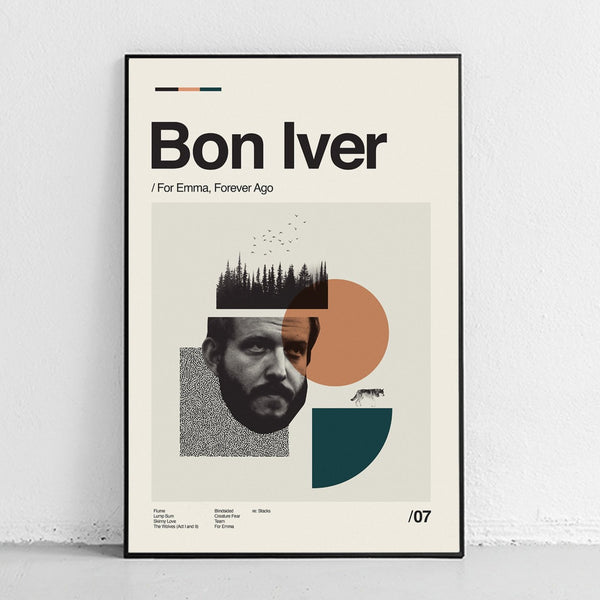 Bon Iver - For Emma Forever Ago - Justin Vernon – Sandgrain Studio